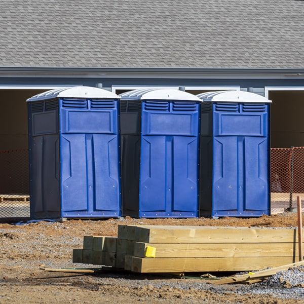 are there different sizes of portable toilets available for rent in Dedham